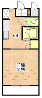 マンションレイクビュー【1階】の間取り