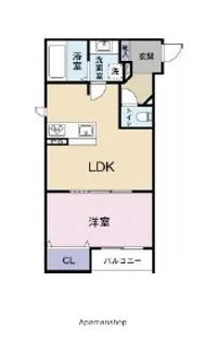 クレストヒル【3階】の間取り