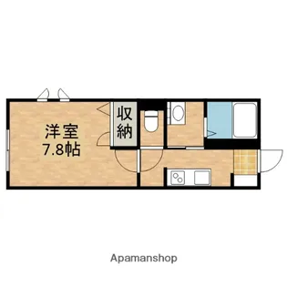 SHAMAISON圭【2階】の間取り