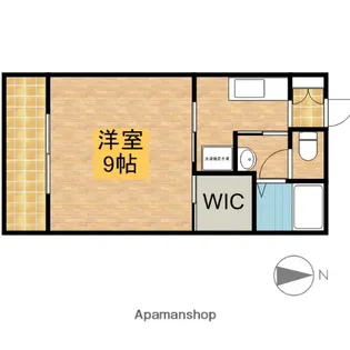 静岡県浜松市中央区入野町【アパート】の間取り