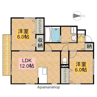 ローレルコート【C101号室】の間取り