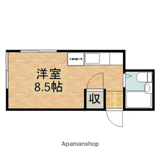ユニオンハイツ【101号室】の間取り