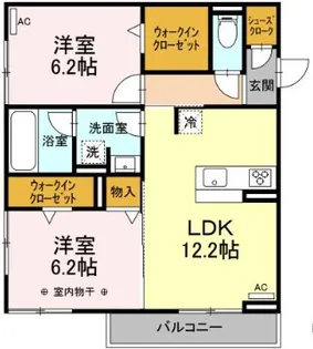 ADVANCE【3階】の間取り