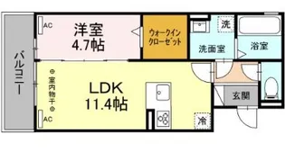 DーHILLS名塚町【3階】の間取り