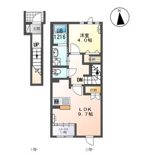 マーリエ【2階】の間取り