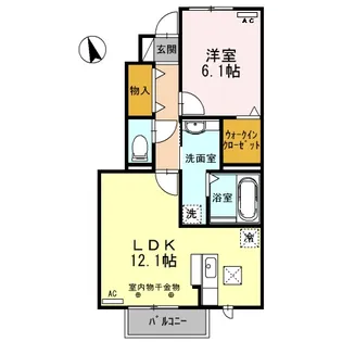 LIEN【1階】の間取り