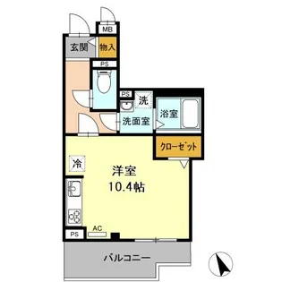 マモリエ【4階】の間取り