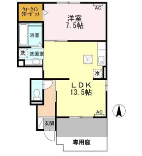 GIORNI【1階】の間取り