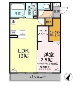 ぴりかひより ひより【3階】の間取り