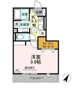 ぴりかひより ぴりか【1階】の間取り