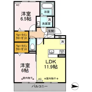 CHARMEⅢ【3階】の間取り