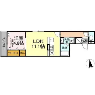 MERCI【2階】の間取り