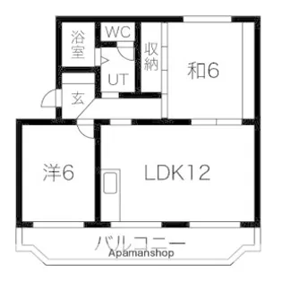 GLANZ【2階】の間取り