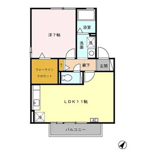神立の杜 C【2階】の間取り