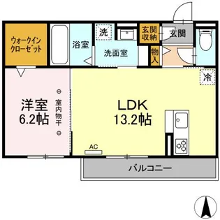 KADAN【2階】の間取り