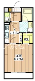 静岡県浜松市中央区上浅田2丁目【マンション】の間取り