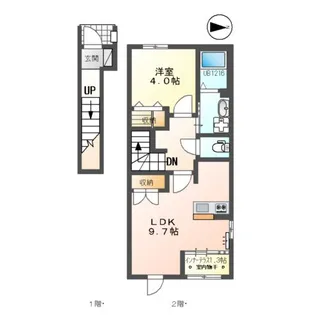プラムガーデン【2階】の間取り