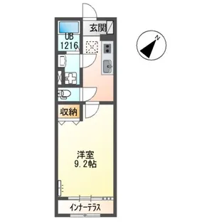 TISSAGE(ティサージュ)【1階】の間取り