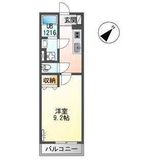 TISSAGE(ティサージュ)【3階】の間取り