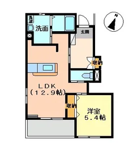 VILLA GRACE(ヴィラ グレイス)【1階】の間取り