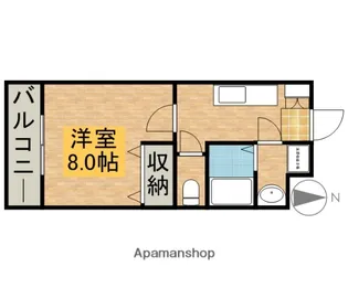 NAVONA【3階】の間取り