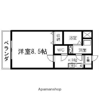 PLEIADESⅡ【1階】の間取り