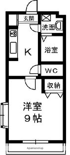 R−シャロウズ【4階】の間取り