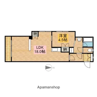 アルコ7【3階】の間取り
