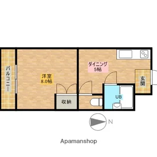 エクセル21【1階】の間取り