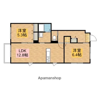 エル・シャダイⅡ【1階】の間取り