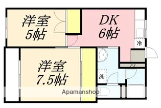 めぞんどぴゅあ【1階】の間取り