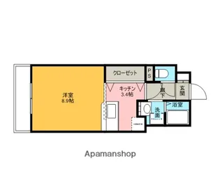 リバティ【1階】の間取り