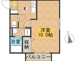 カモミール【2階】の間取り