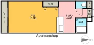 グランメール21【5階】の間取り