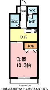 フォルトーナ【3階】の間取り