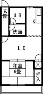 メゾン・エスポワール【2階】の間取り