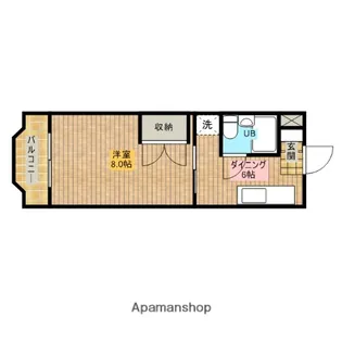ステラハウス【1階】の間取り