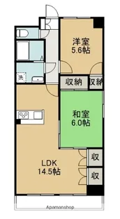 マンションひいらぎ【1階】の間取り
