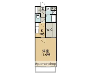 コートリー【2階】の間取り