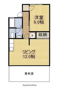 サニーライフ【102号室】の間取り