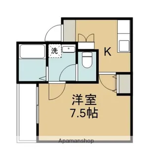 クレフラスト天竜川駅東【2階】の間取り