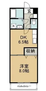 シャンボールⅢ【3階】の間取り