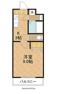 メモリアルポート【5階】の間取り