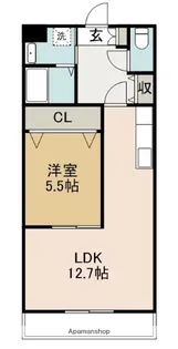 ガーデンコート六軒【2階】の間取り