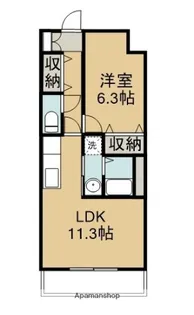 FELICE GATTO WADA【4階】の間取り