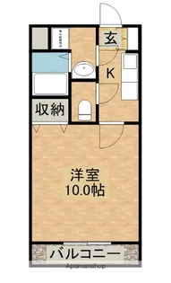 たちばな弐番館【1階】の間取り