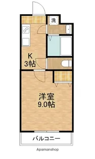ビアン・クルー【3階】の間取り