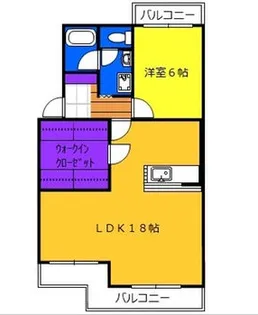 ハイクレストサンシャインI【2階】の間取り