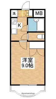 MAISON SKYHAWK【203号室】の間取り