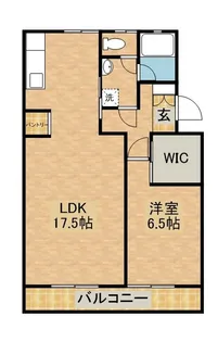 マンションカメリアⅠ【2階】の間取り